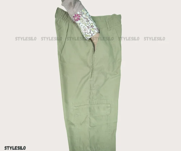 Ladies Olive Terrain Cargo Pant - Image 4