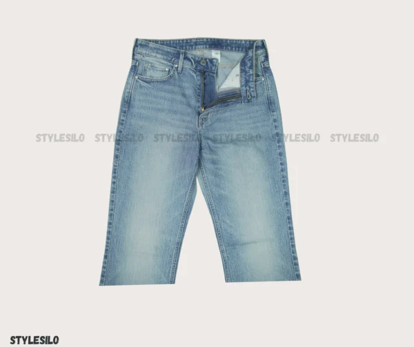 Ladies Azure Cascade: Classic Denim Edition - Image 3