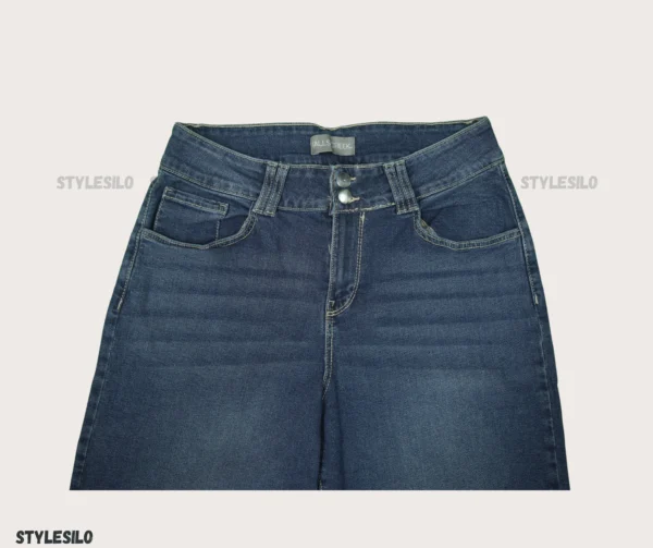Ladies Blue Ridge Classic Denim Jeans - Image 3