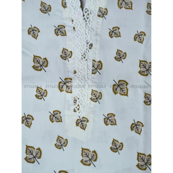 Golden Petal Kurti - One Piece - Image 4